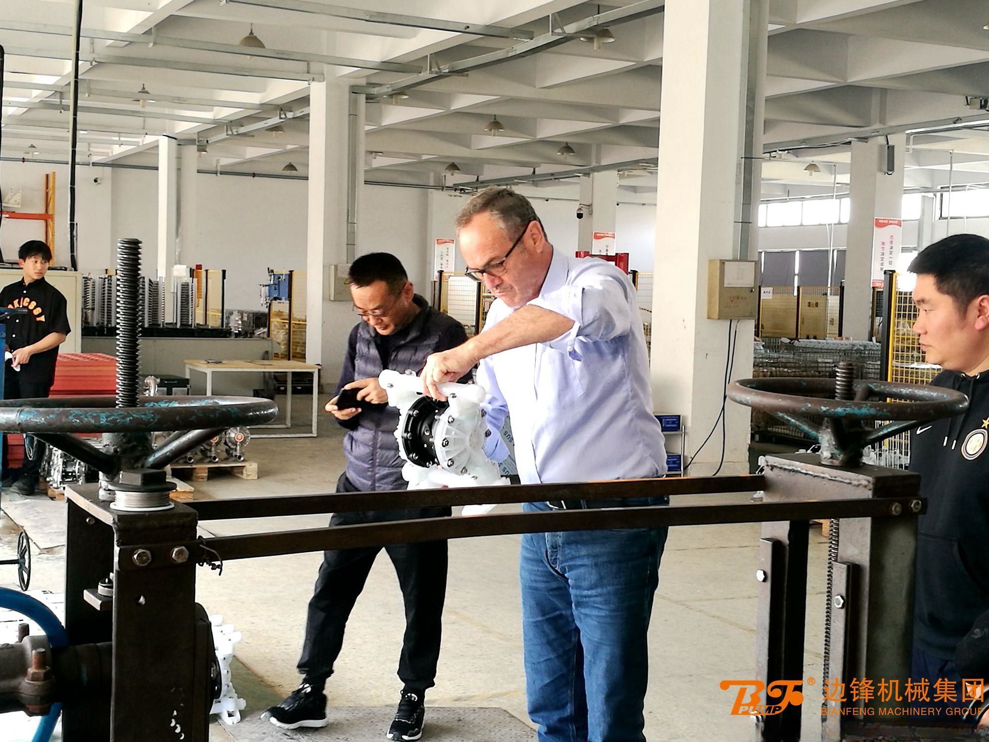 邊鋒機械集團,固德牌,隔膜泵,隔膜泵廠家,走出去,引進來